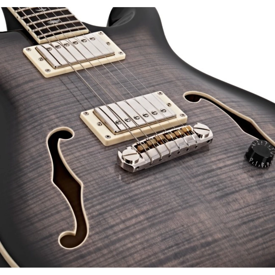 Полуакустическая гитара PRS SE Hollowbody II Charcoal Burst