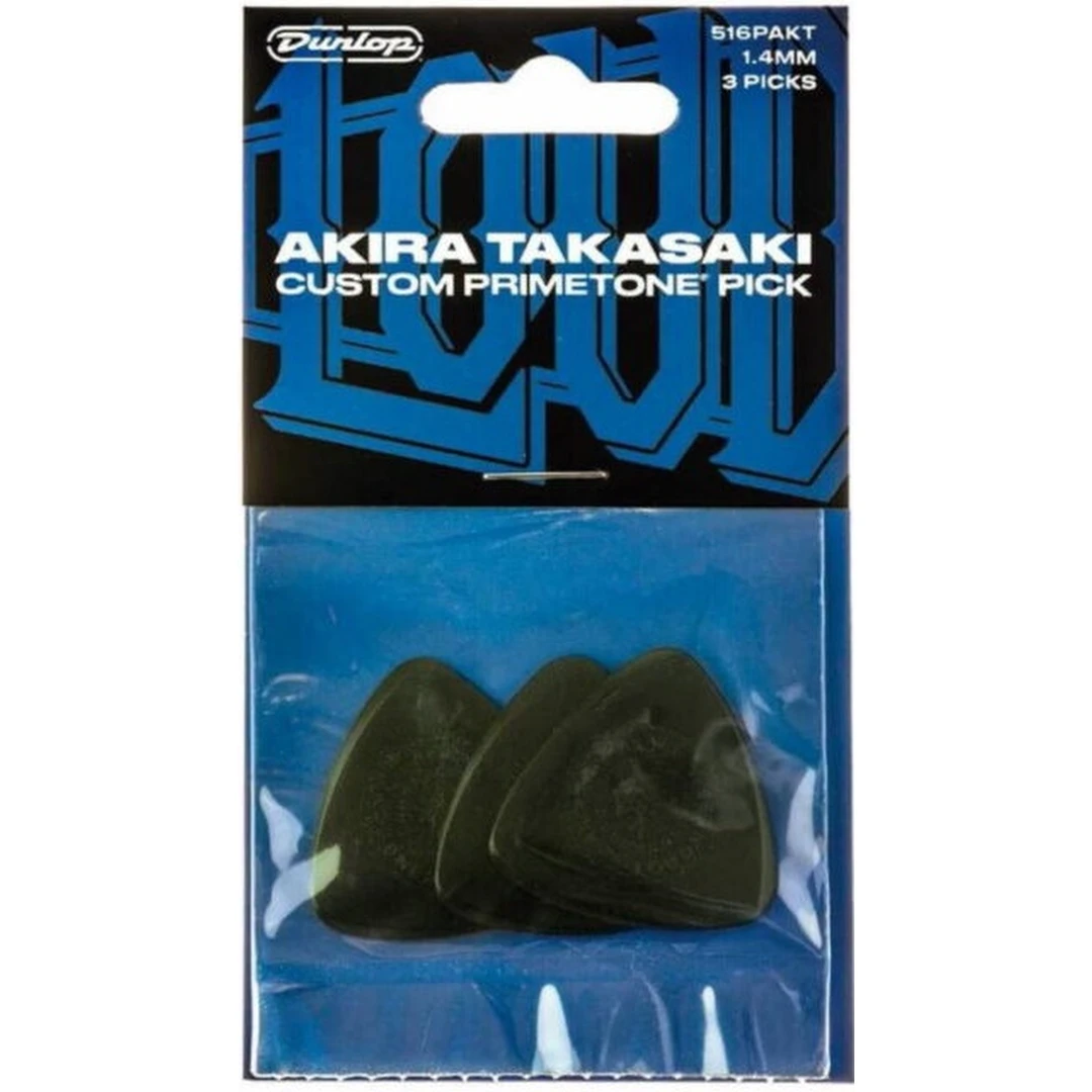 Набор медиаторов Dunlop 516PAKT Akira Takasaki Custom Primetone 1.14