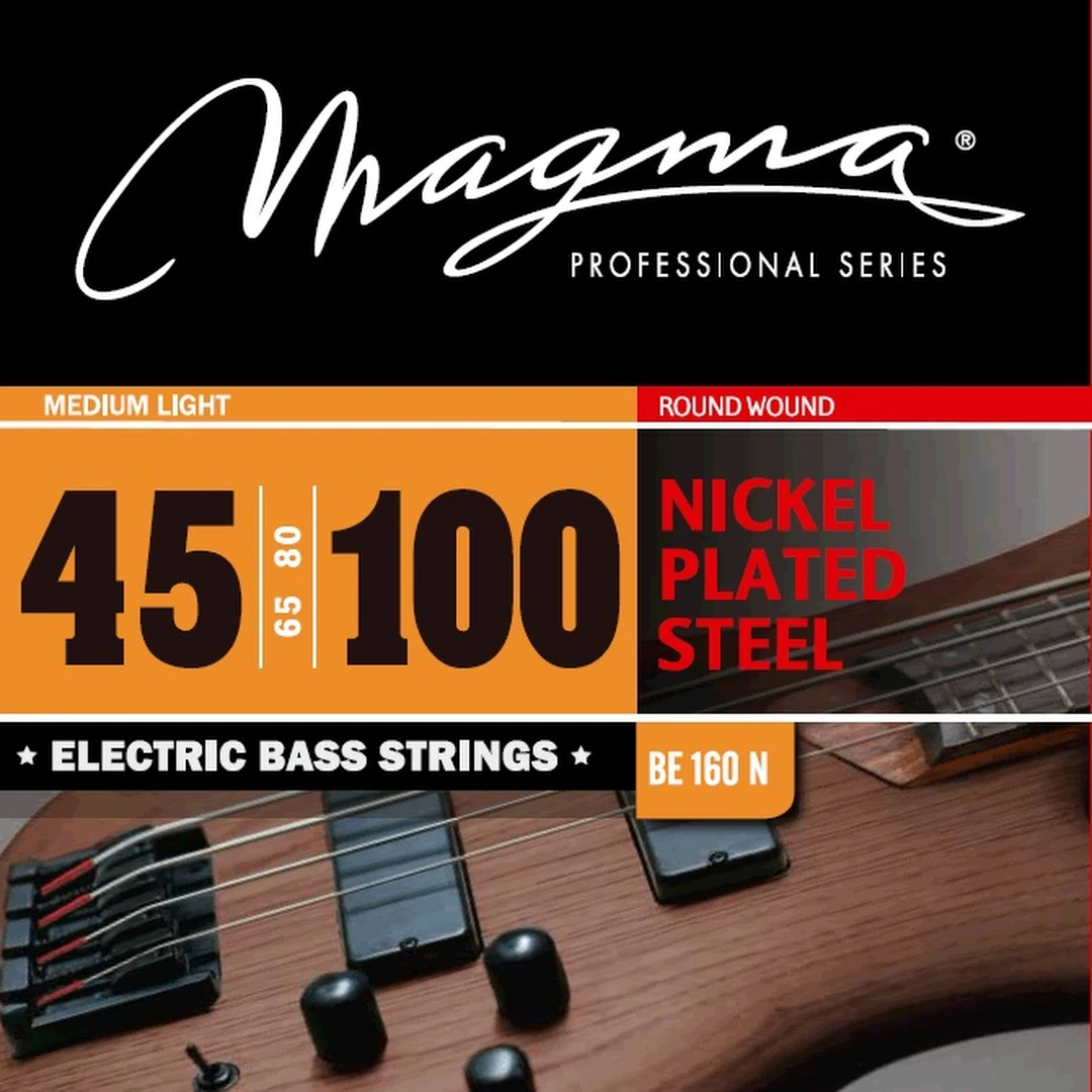 Струны для бас-гитары Magma Strings BE160N 45-100