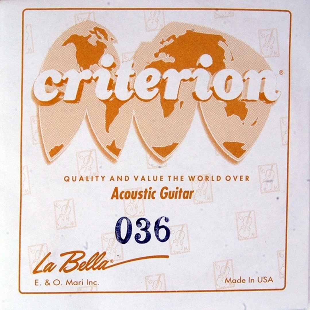 Струна для акустической гитары La Bella CGW036