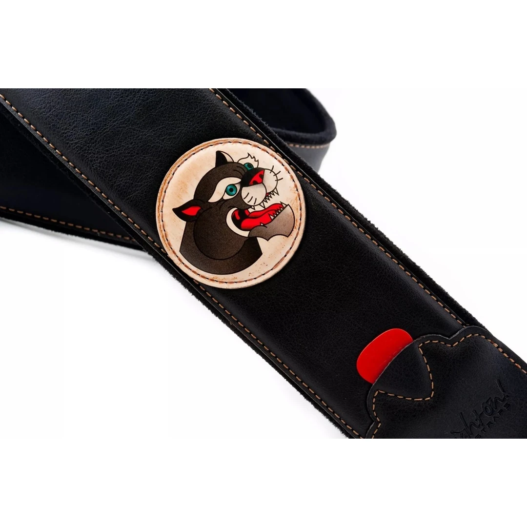 Ремень для гитары RightOn Straps Groove Old School Panther