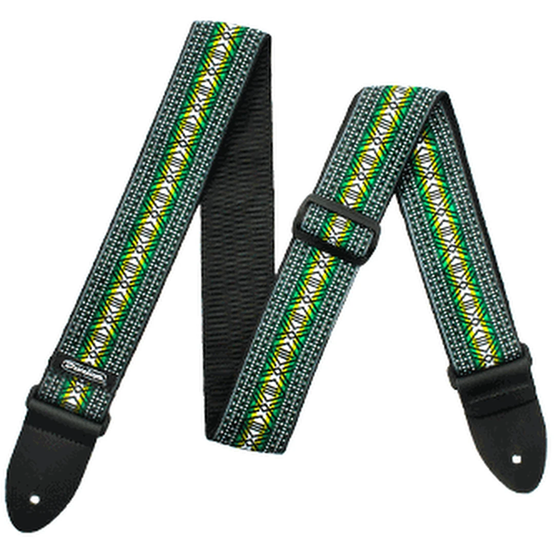 Ремень для гитары Dunlop D67-04GN Matrix Green