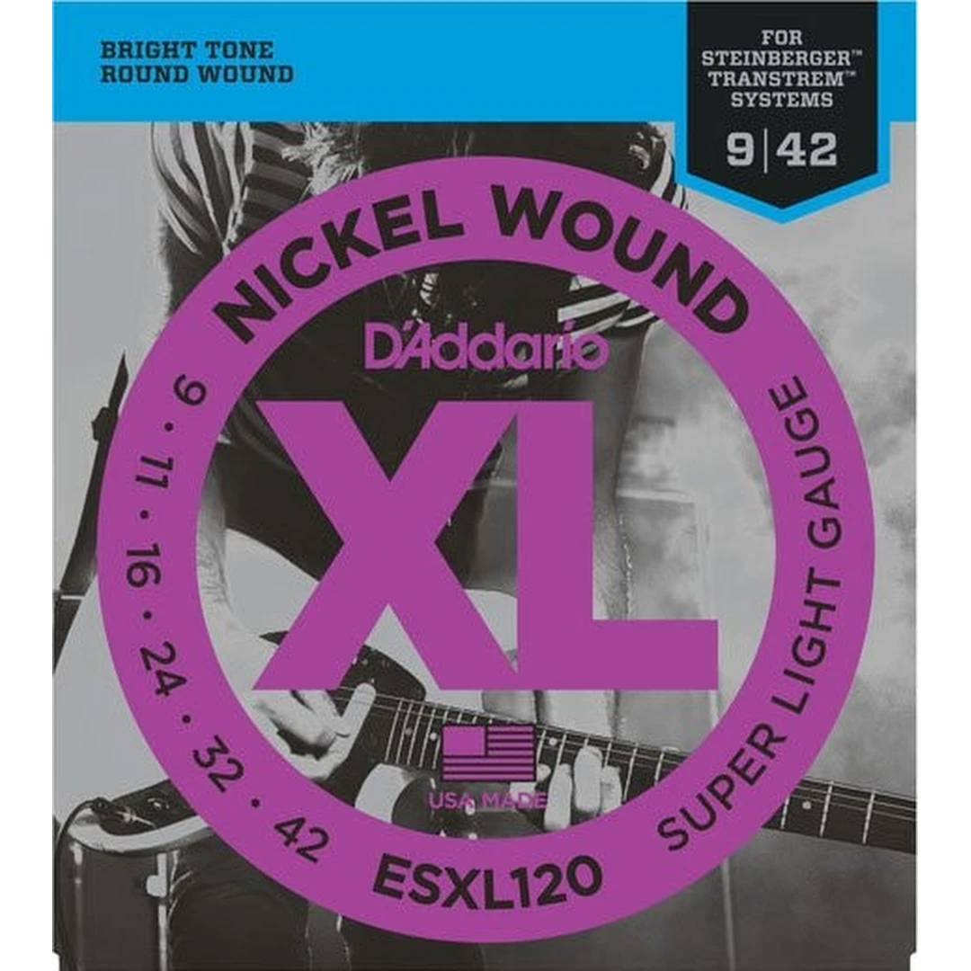 Струны для электрогитары D’Addario ESXL120 9-42