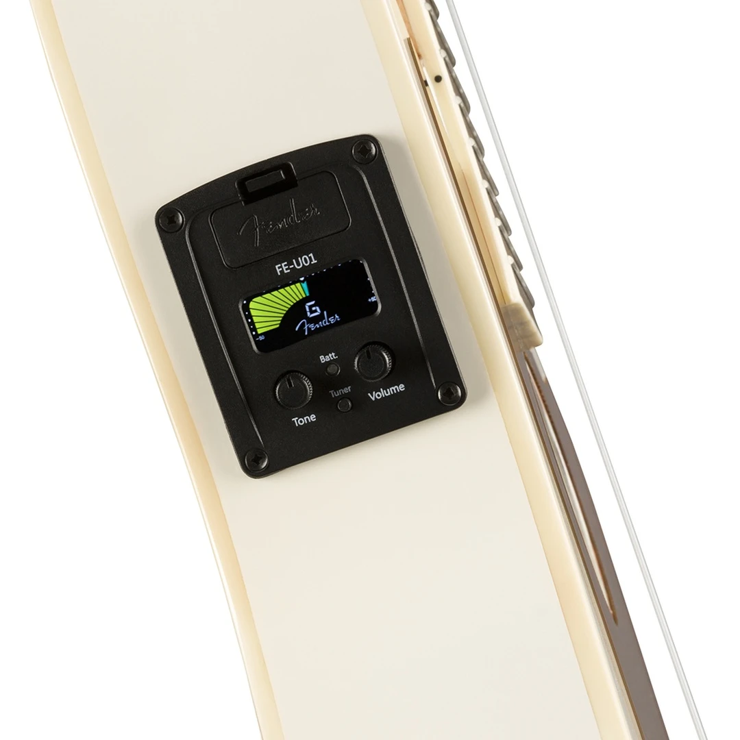 Укулеле Fender Fullerton Jazzmaster Uke Olympic White