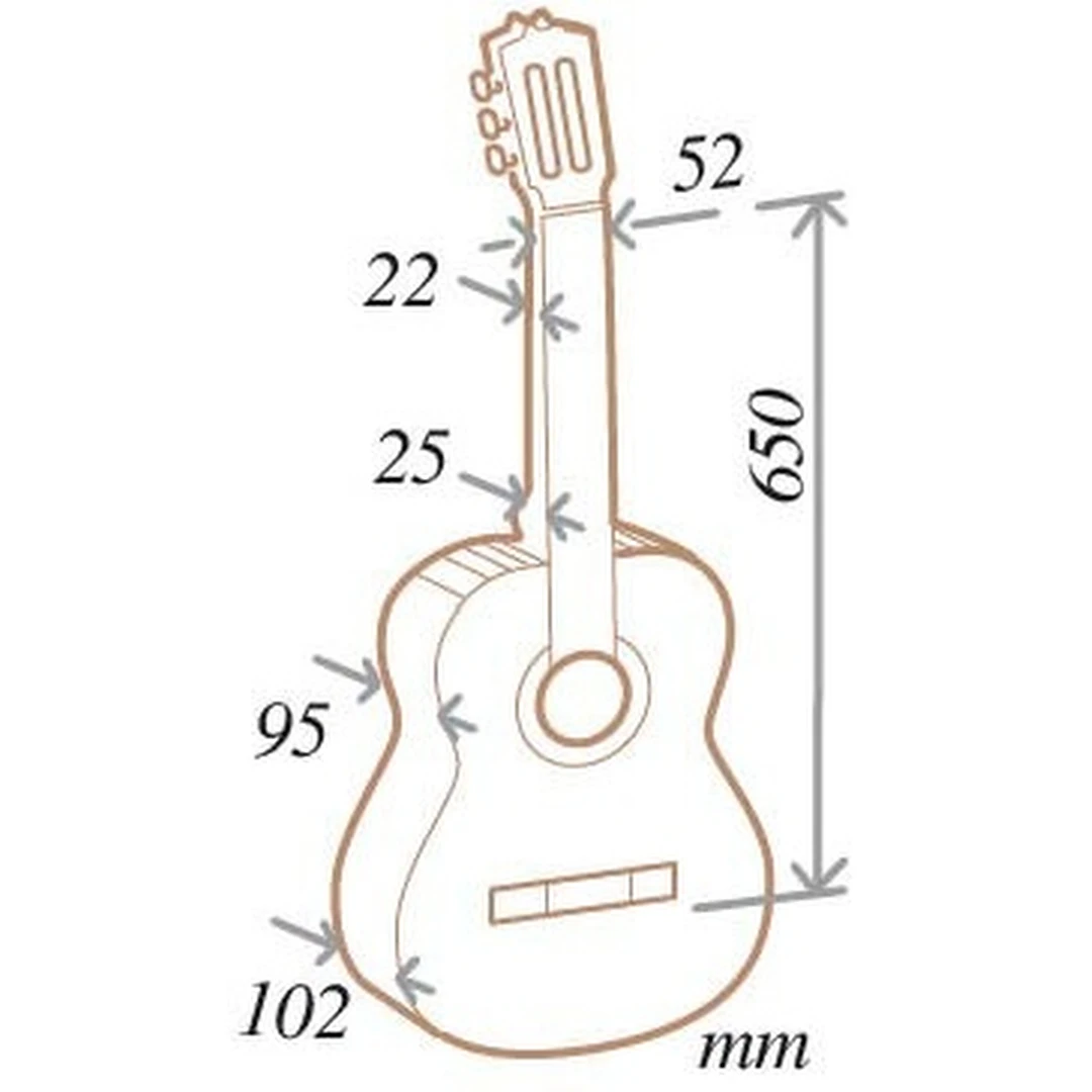 Классическая гитара Almansa 401