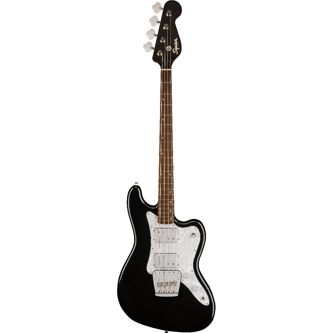 Бас-гитара Fender Squier Paranormal Rascal Bass HH LRL WPPG Metallic Black