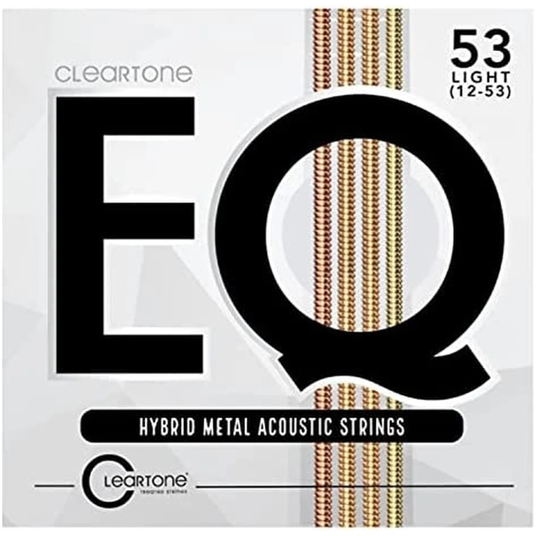 Струны для акустической гитары Cleartone 7812 EQ Hybrid Metal