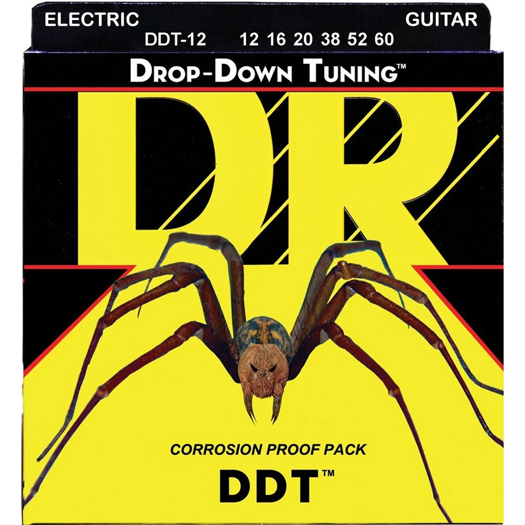 Струны для электрогитары DR DDT-12 12-60
