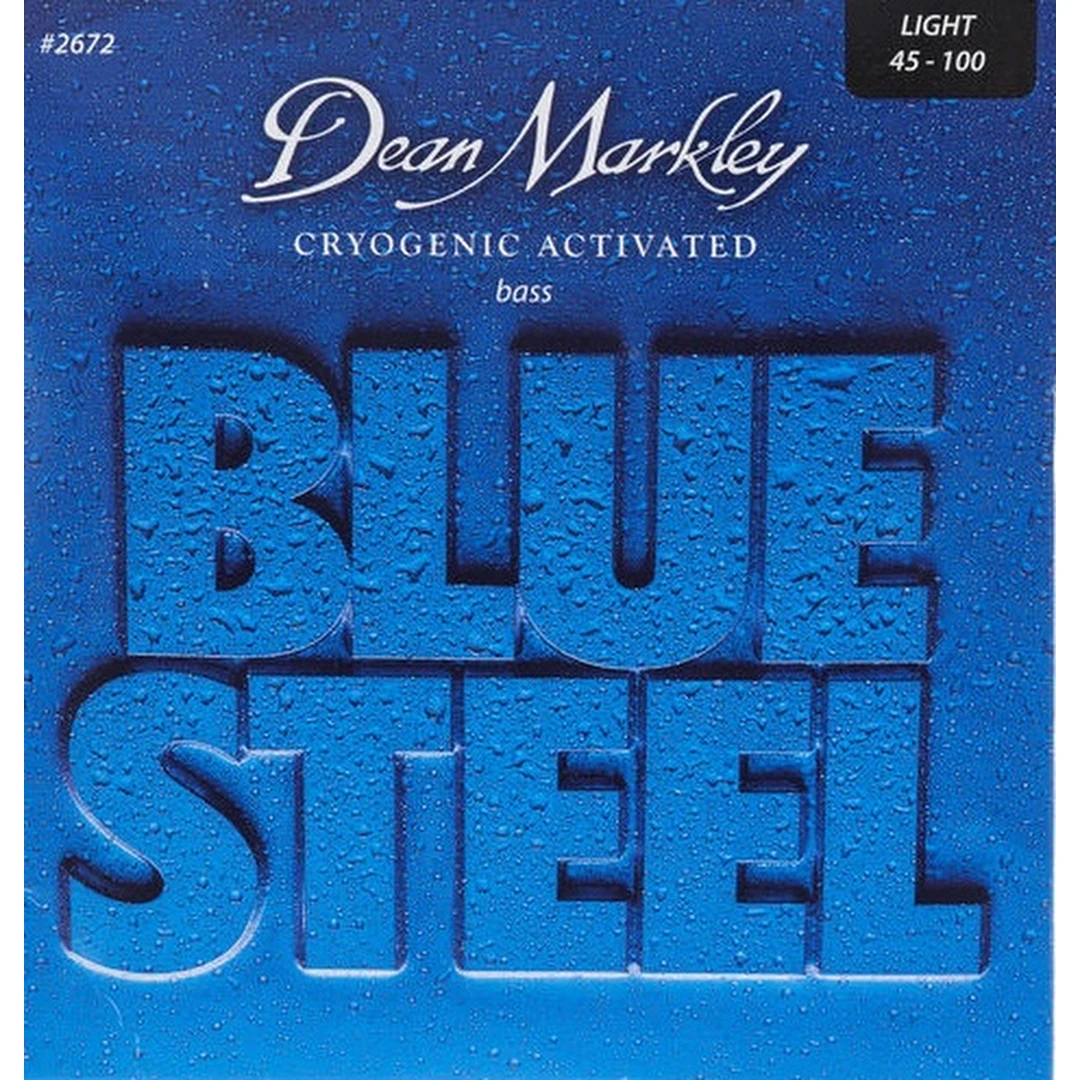 Струны для бас-гитары Dean Markley 2672 Blue Steel 45-100