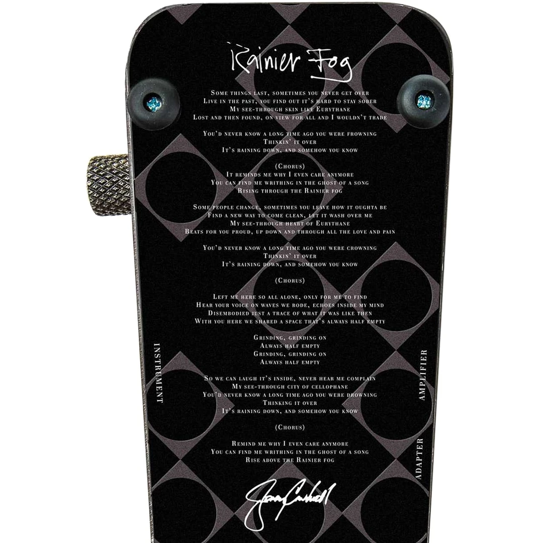 Педаль эффектов Dunlop JC95B Jerry Cantrell Rainier Fog Cry Baby Wah