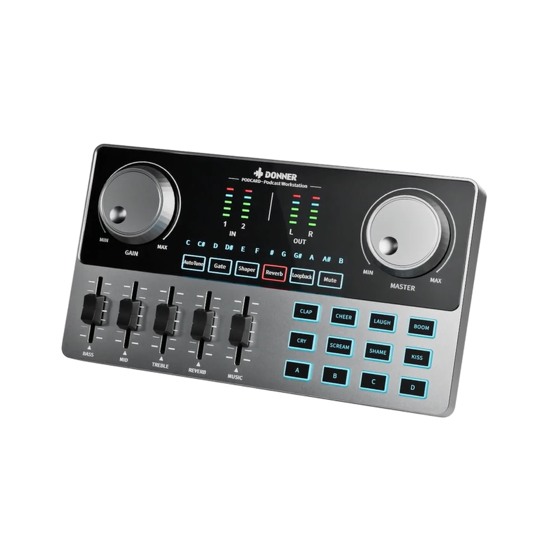 Комплект оборудования для подкастов Donner EC2818