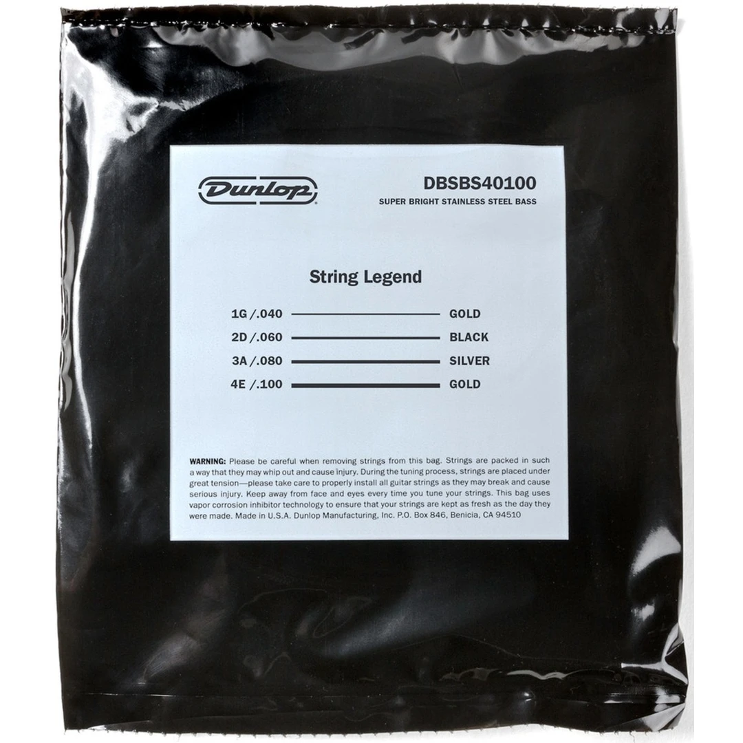 Струны для бас-гитары Dunlop DBSBS40100 40-100