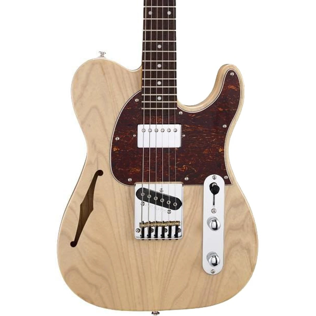 Полуакустическая гитара G&amp;L Tribute ASAT Classic Bluesboy Semi-Hollow Blonde Jatoba