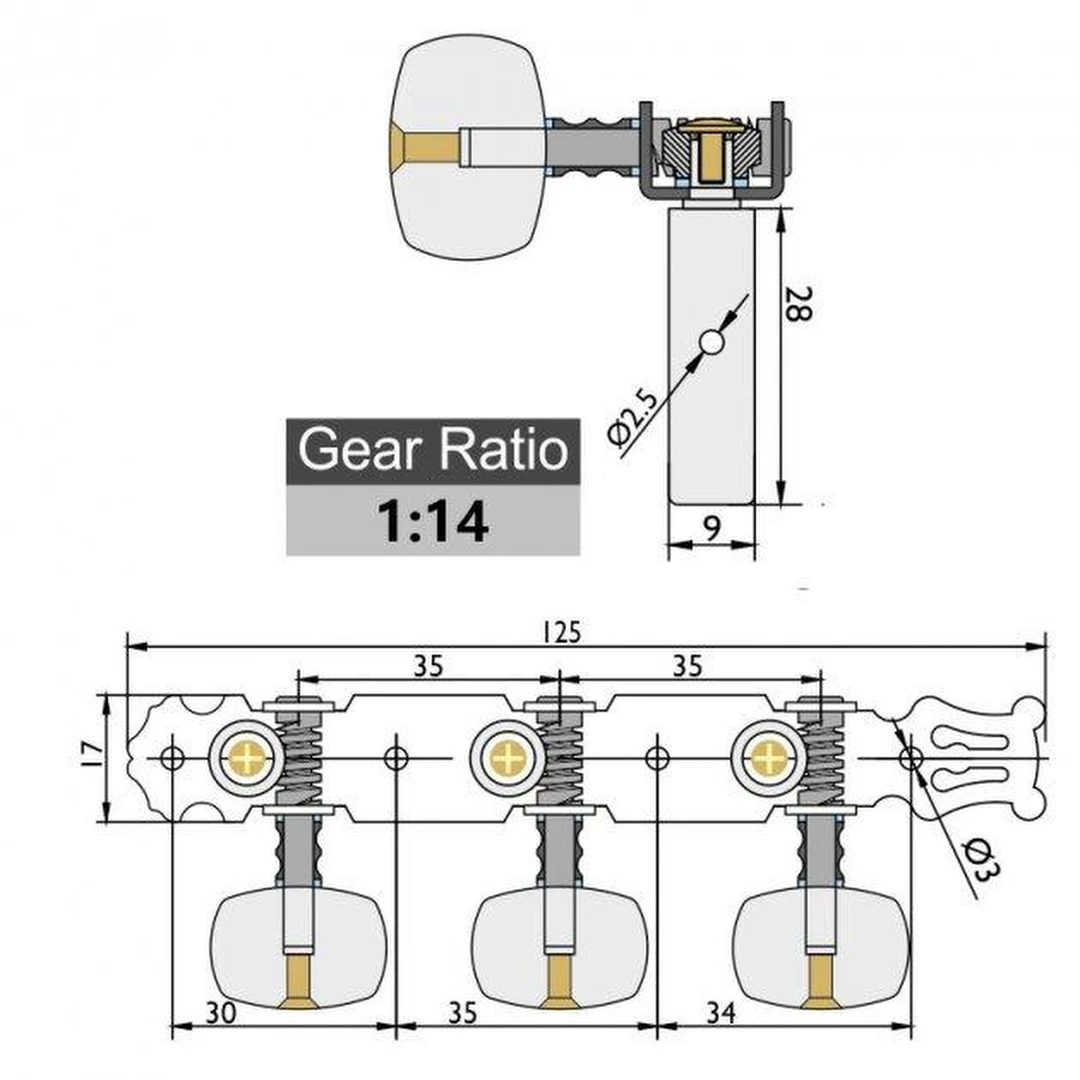 Колки Alice AO-020B2P