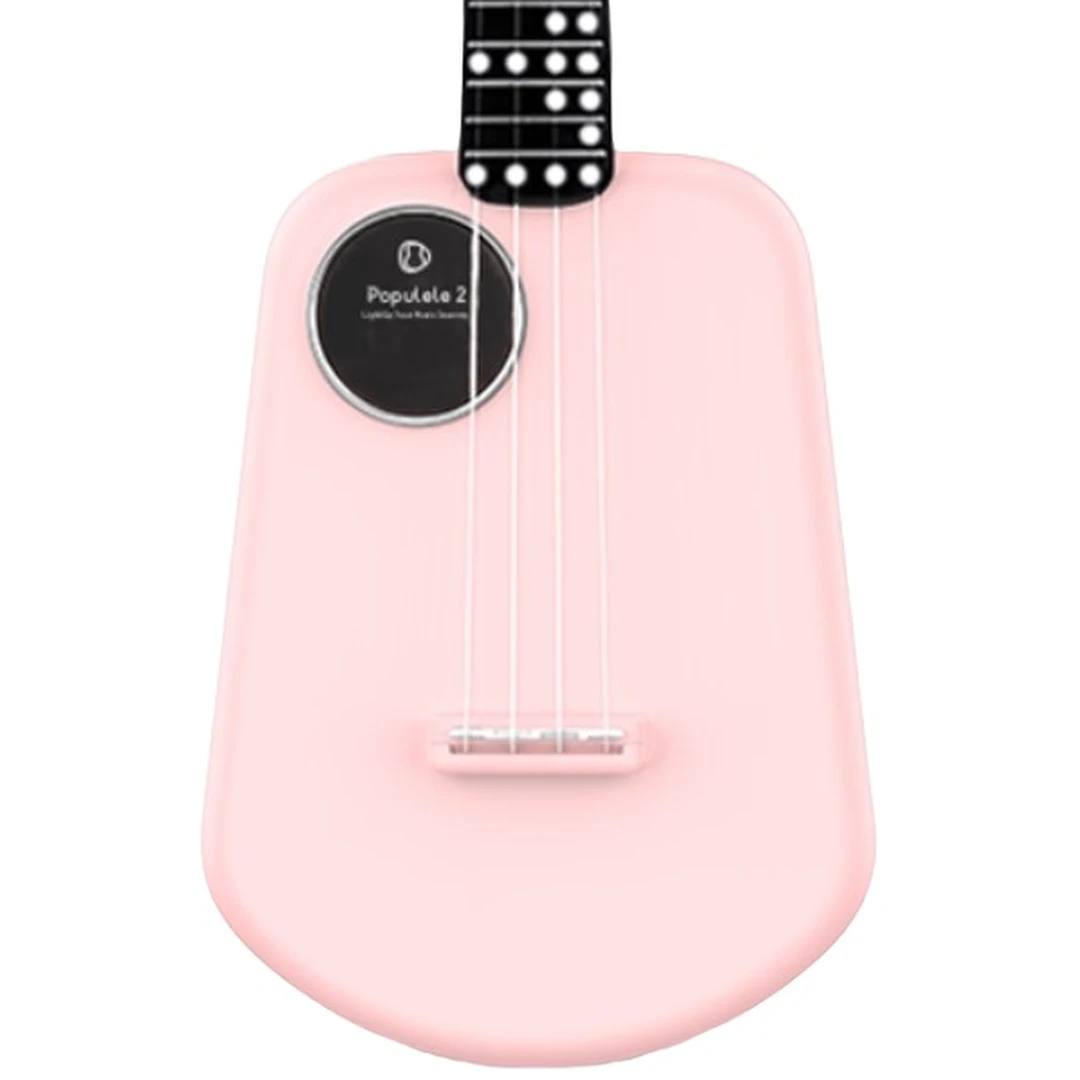 Укулеле PopuMusic Populele 2 Smart Ukulele Carbon Fiber Edition Pink