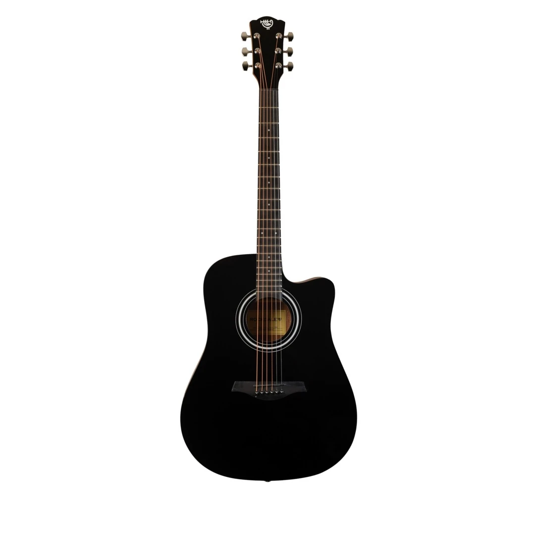 Акустическая гитара Rockdale Aurora D3 C BK Gloss