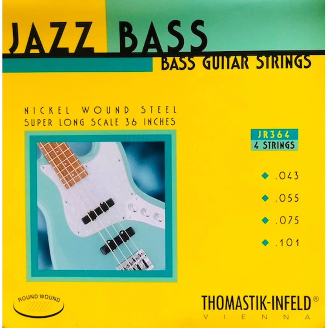 Струны для бас-гитары Thomastik JR364 43-101