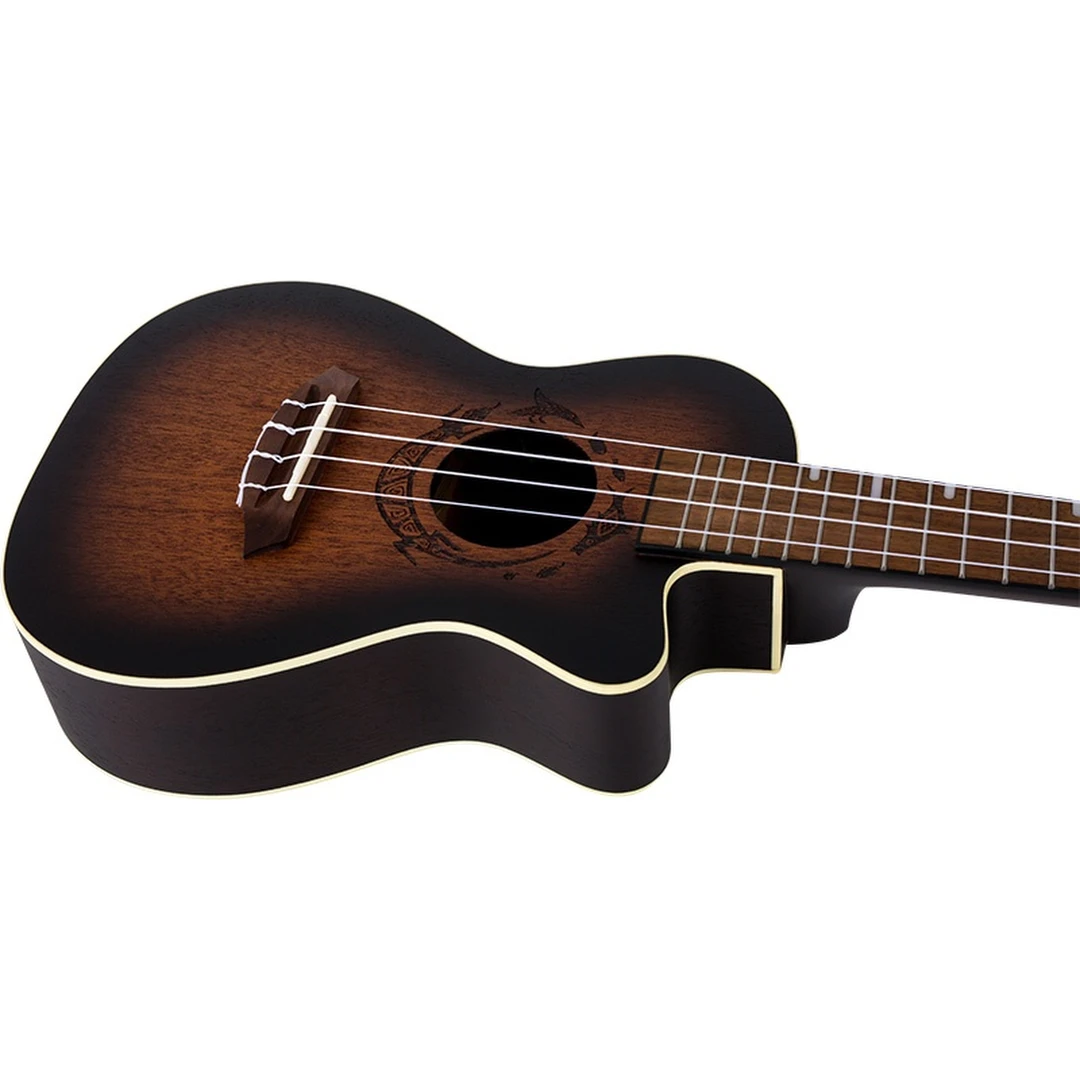 Укулеле Flight DUC 380 CEQ Amber