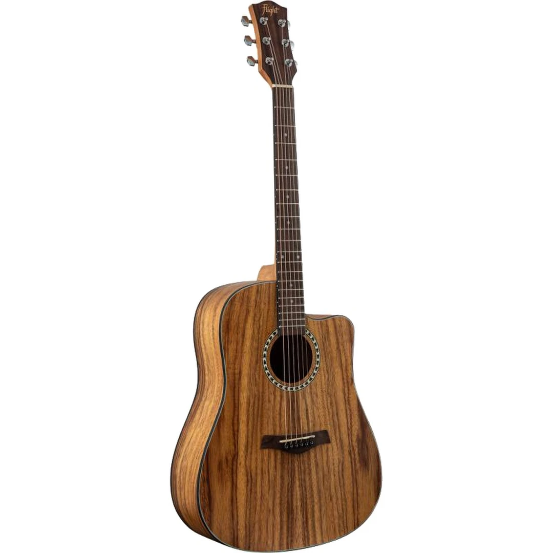 Акустическая гитара Flight D-155C TEAK NA