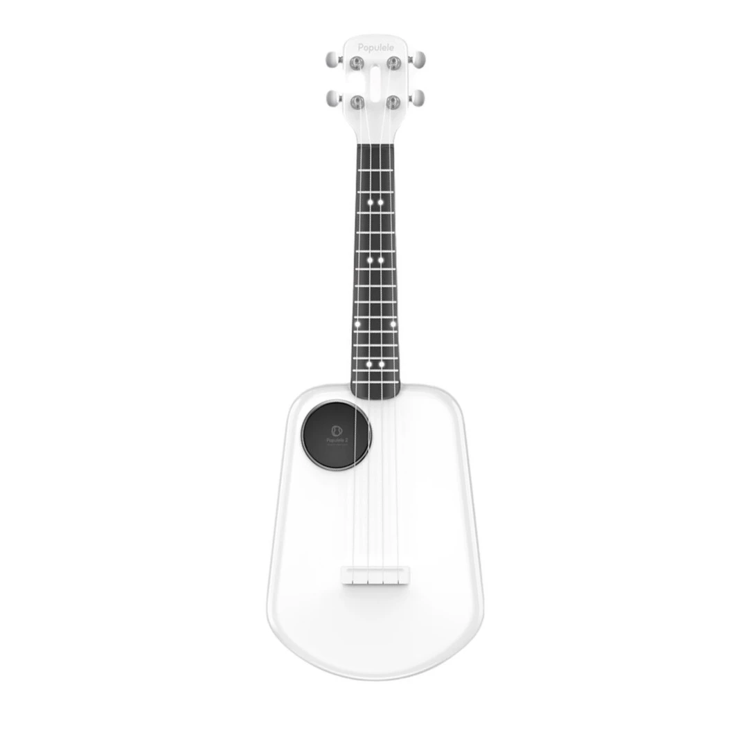 Укулеле PopuMusic Populele 2 Smart Ukulele Carbon Fiber Edition White