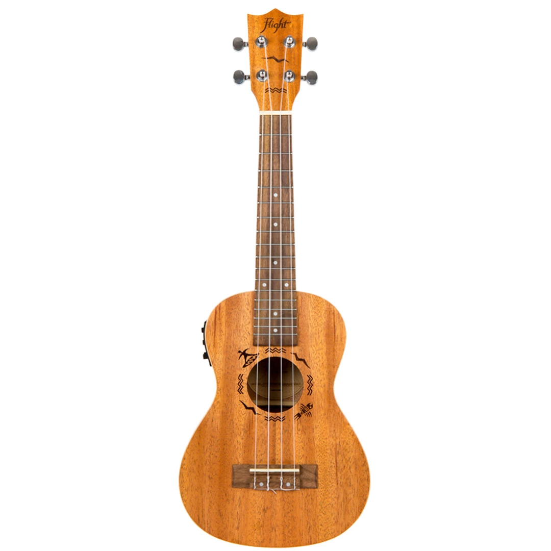Укулеле Flight DUC 523 CEQ MAH/MAH