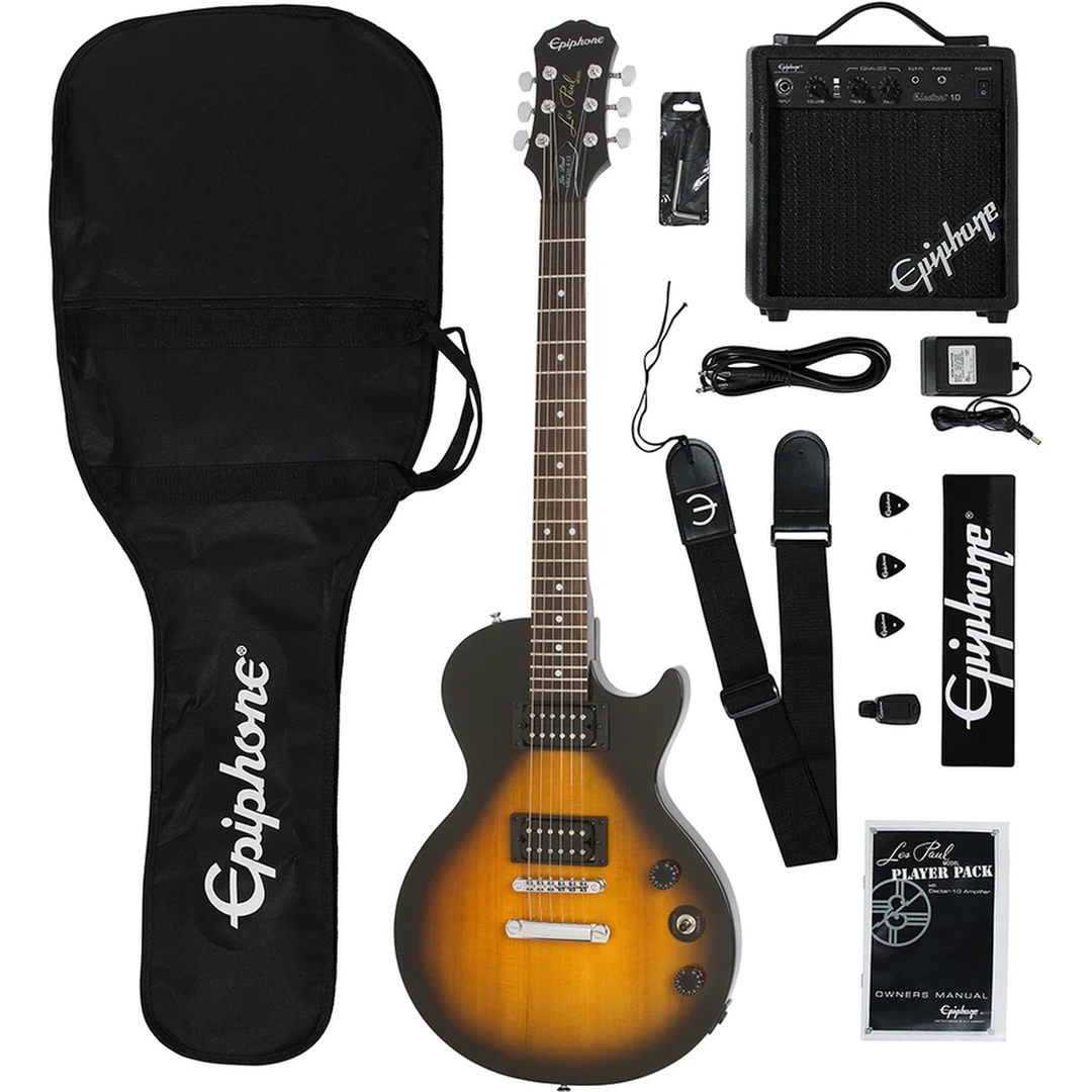 Гитарный набор Epiphone Les Paul Player Pack Vintage Sunburst