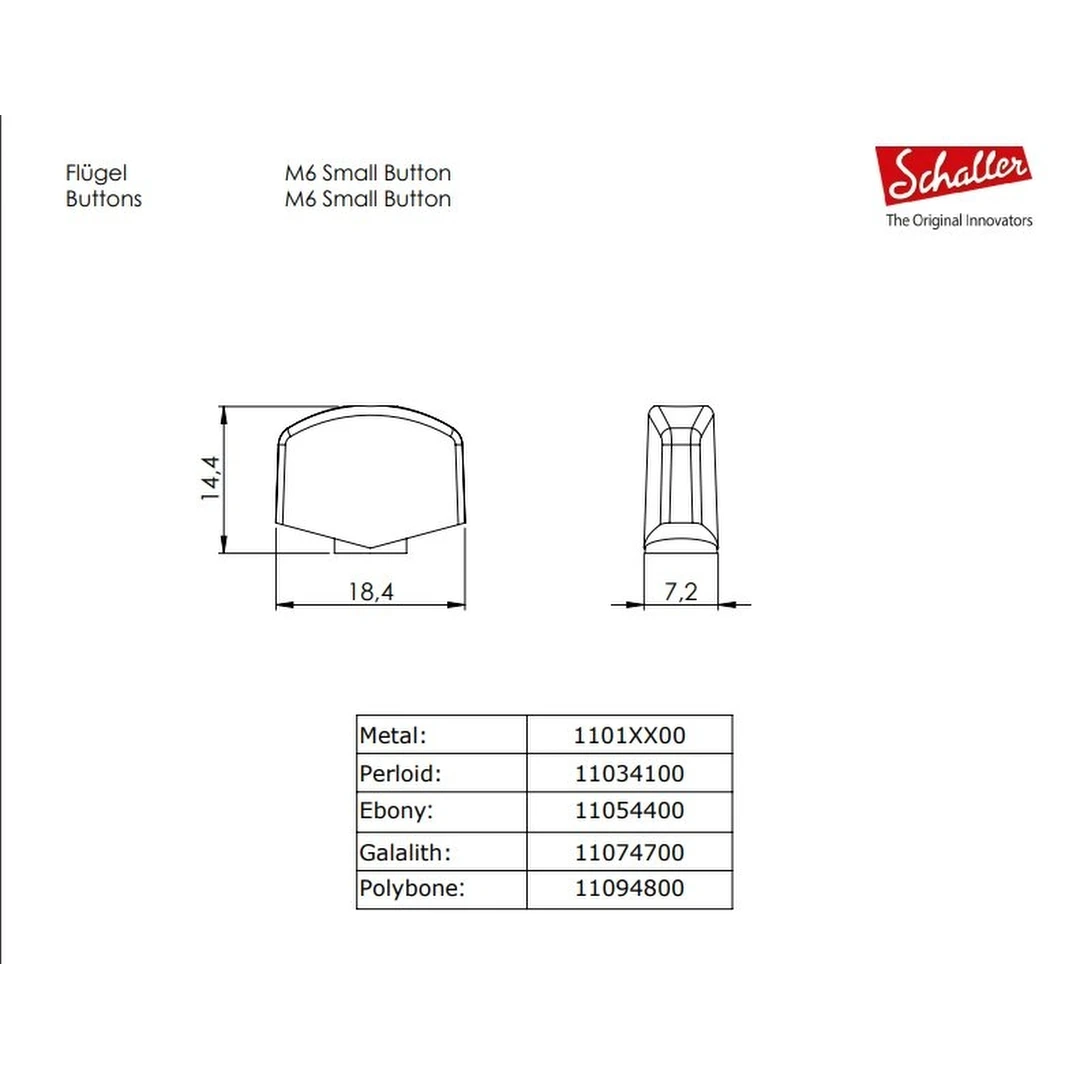 Колки Schaller F-Series 10560220.01.50