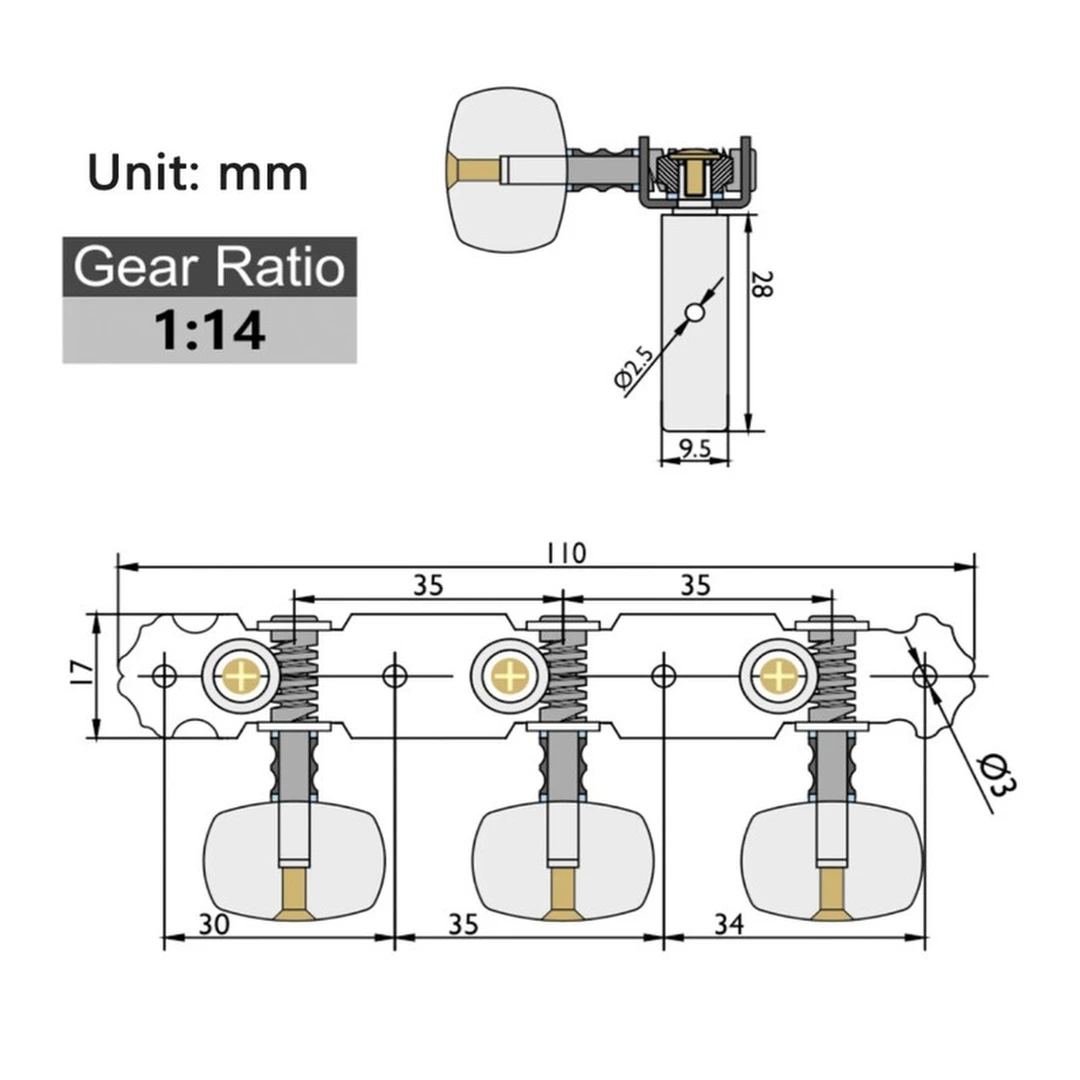 Колки Alice AOS-020HV2P