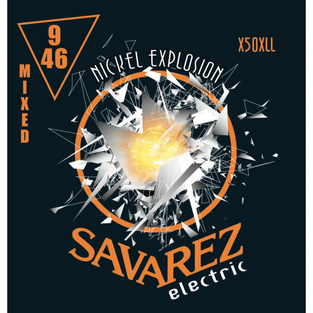Струны для электрогитары Savarez X50XLL Nickel Explosion 9-46