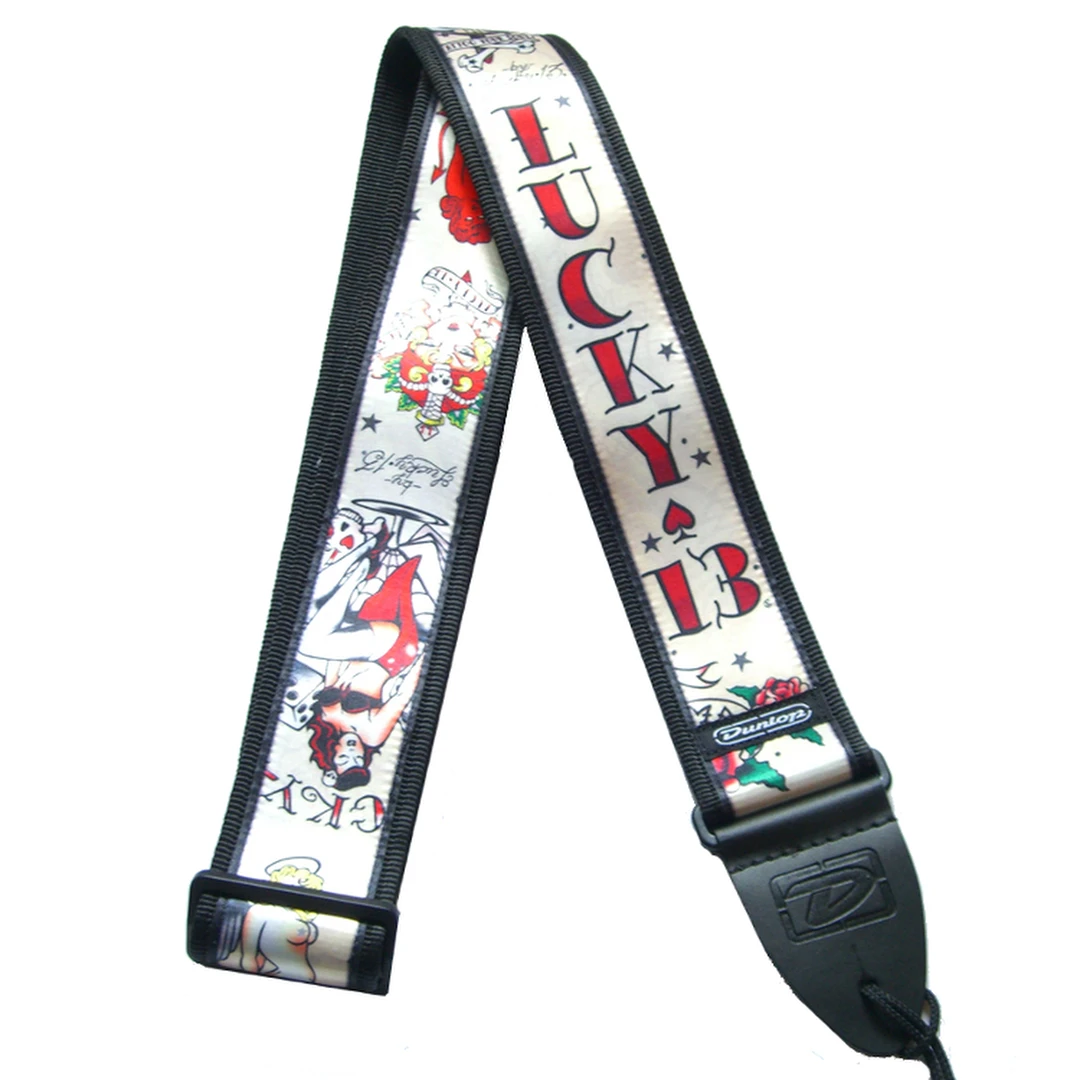 Ремень для гитары Dunlop D38-22LO STRAP L13 OLD TAT