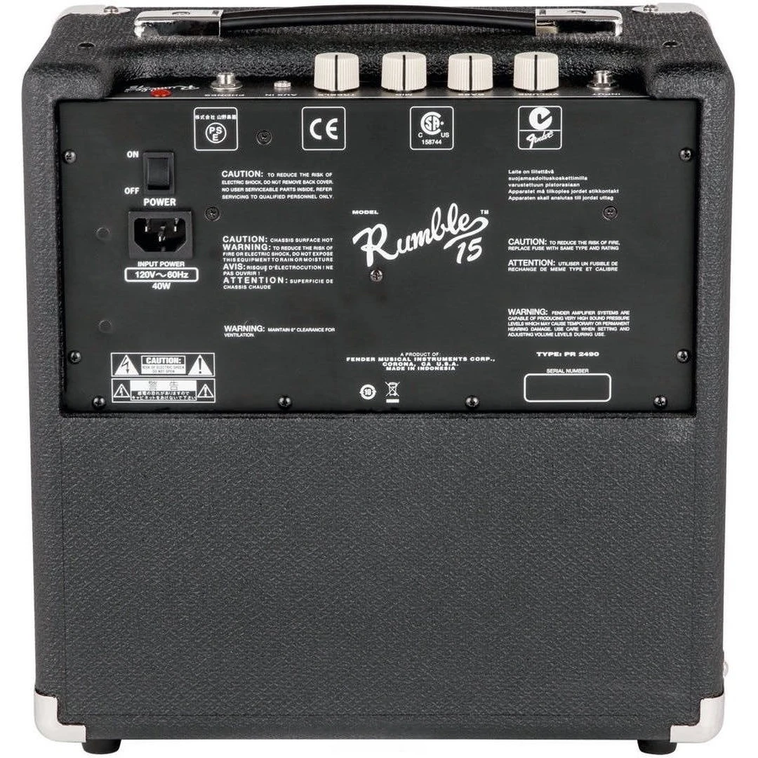 Комбоусилитель Fender Rumble 15 V3