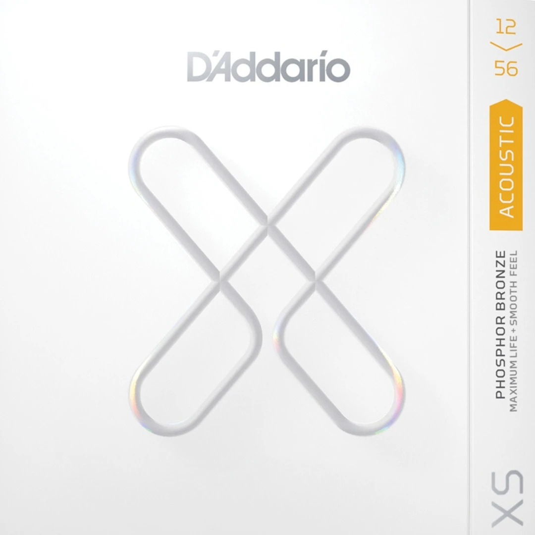 Струны для акустической гитары  D'Addario XSAPB1256 12-56