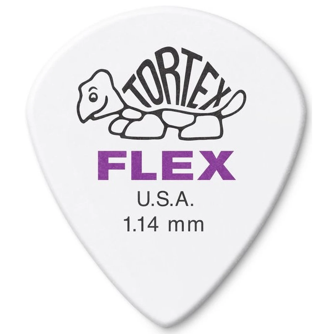 Медиатор Dunlop 468R1.14 Tortex Flex Jazz III 1.14