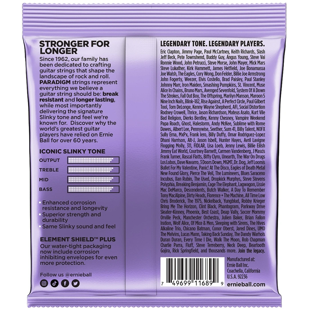 Струны для электрогитары Ernie Ball 2017 10-48