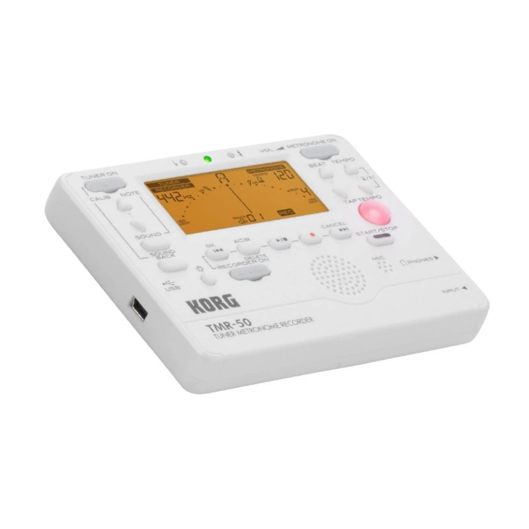 Тюнер-метроном Korg TM-50C PW