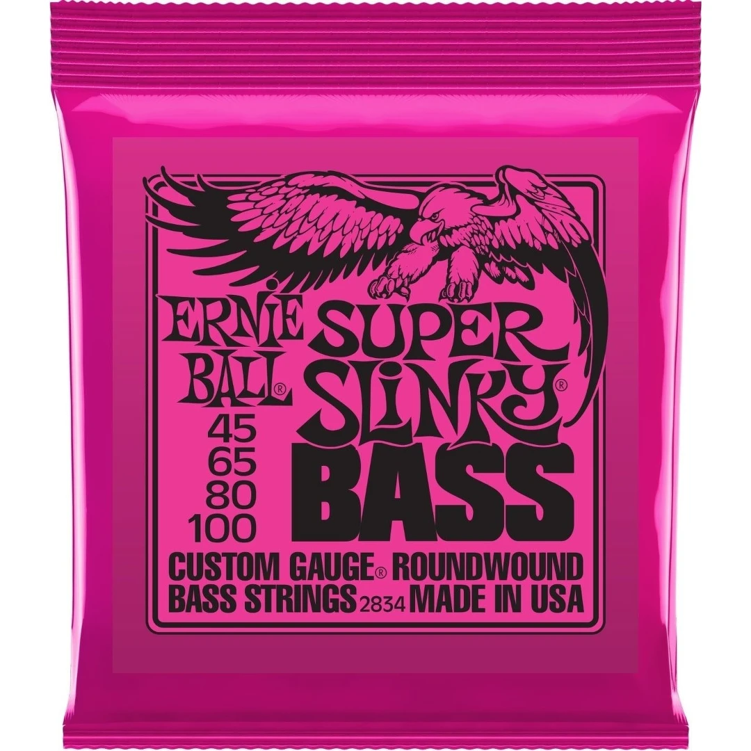 Струны для бас-гитар Ernie Ball 2834 45-100 4-String