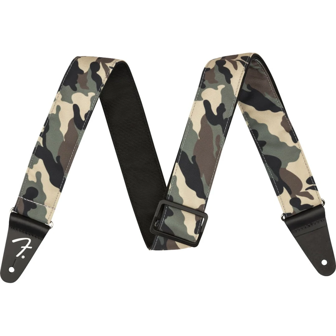 Ремень для гитары Fender 2" Camo Strap Woodland