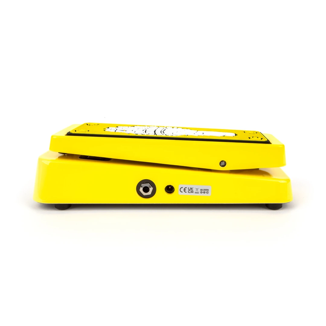 Педаль эффектов Dunlop KH95Y Kirk Hammett Cry Baby Wah Limited Edition Yellow Sparkle
