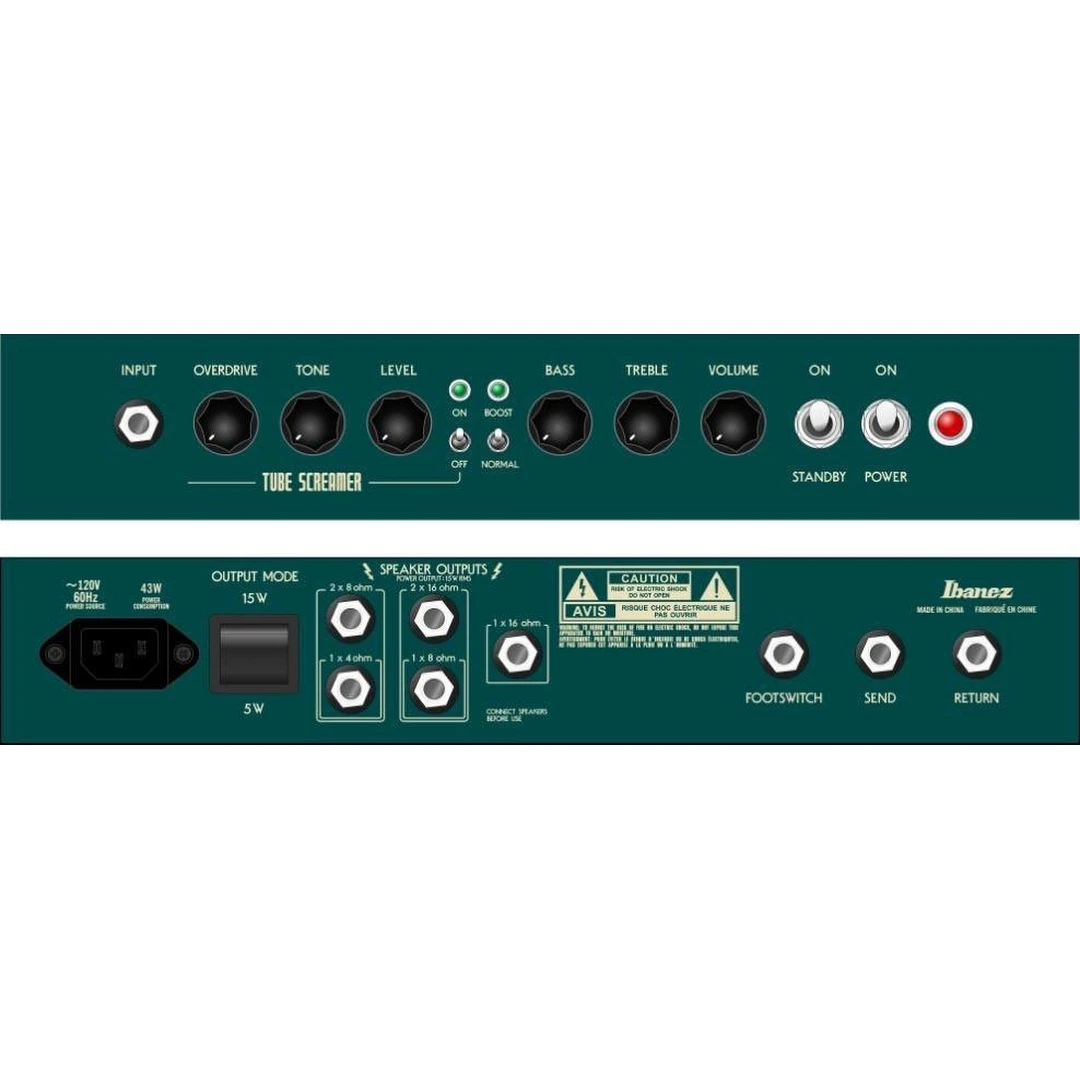 Комбоусилитель Ibanez TSA15 Tube Screamer