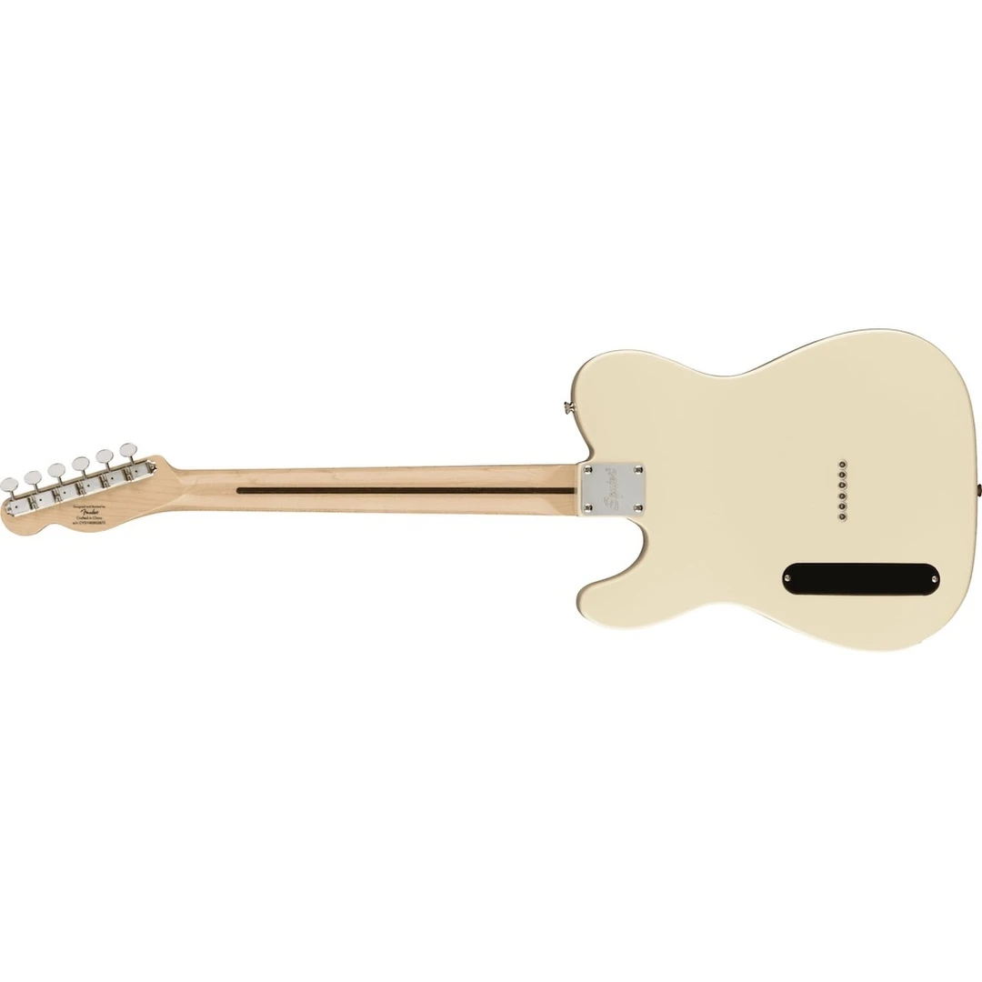 Полуакустическая гитара Fender Squier Paranormal Cabronita Telecaster MN Olympic White