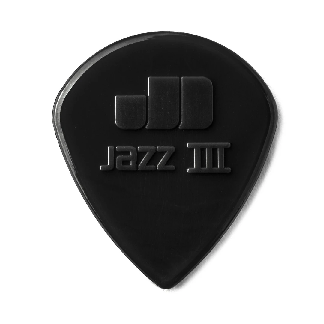 Набор медиаторов Dunlop 47P3S Black Stiffo Nylon Jazz III