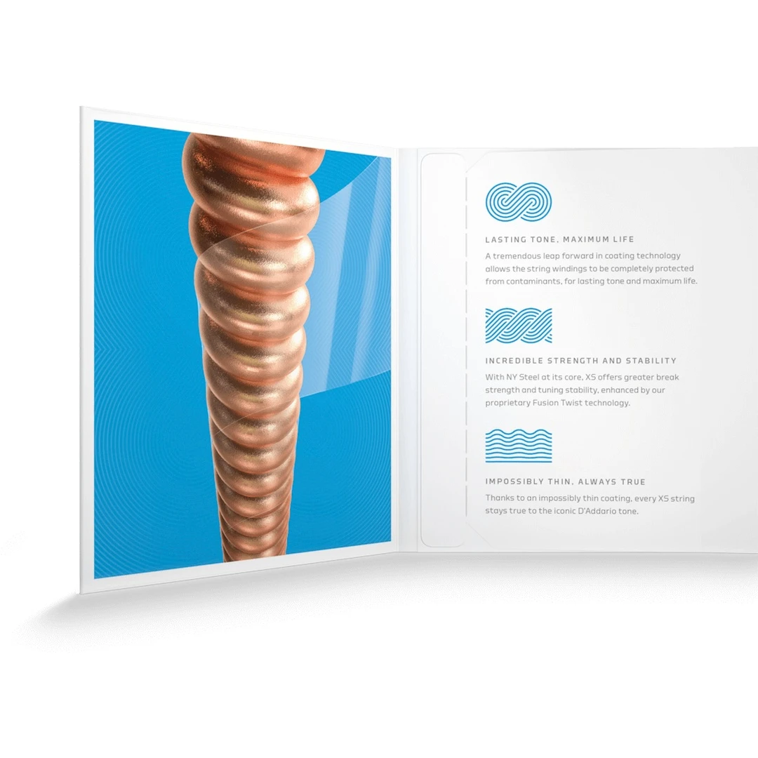 Струны для 12-ти струнной гитары D'Addario XSAPB1047-12 10-47