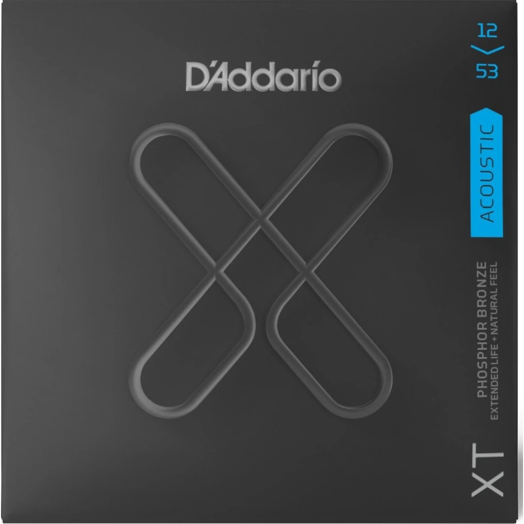 Струны для акустической гитары D'Addario XTAPB1253 12-53