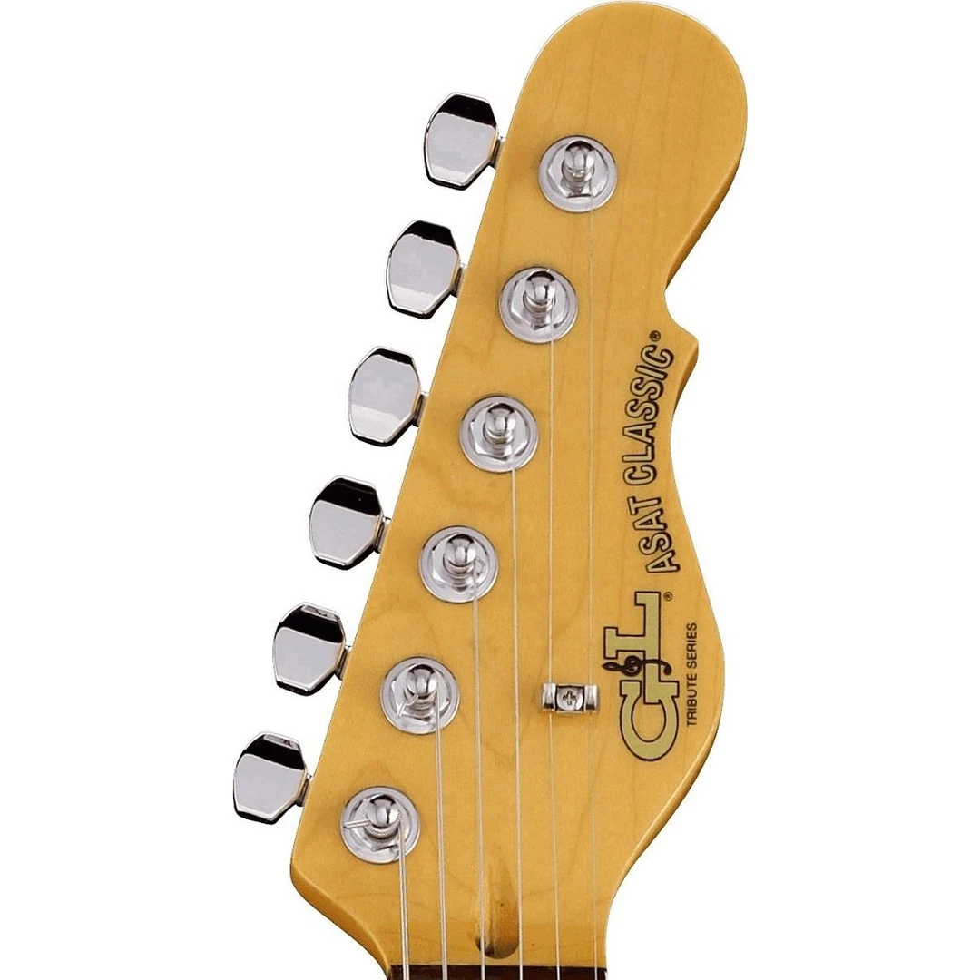 Полуакустическая гитара G&L Tribute ASAT Classic Bluesboy Semi-Hollow Clear Orange MP