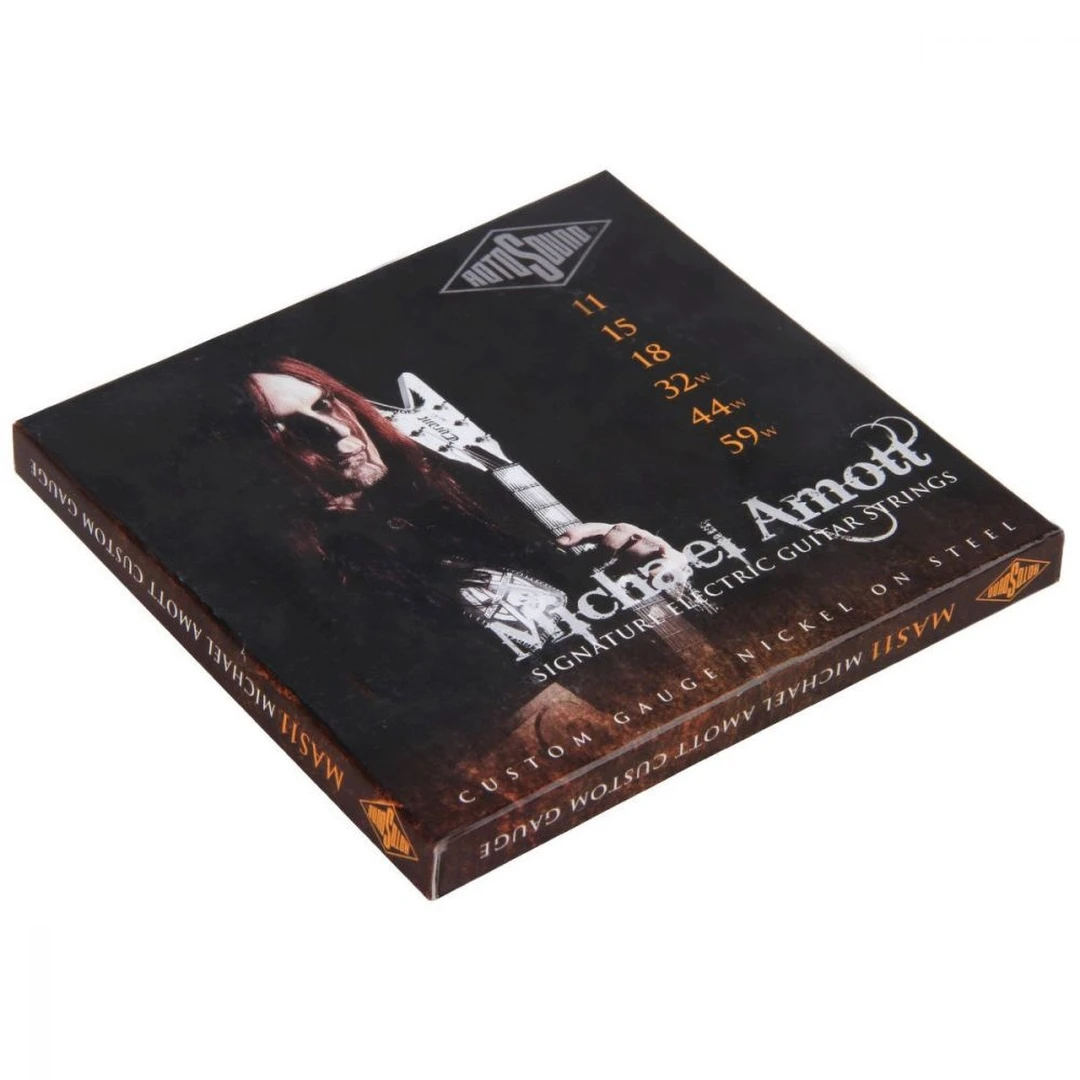 Струны для электрогитары Rotosound Michael Amott Signature 11-59