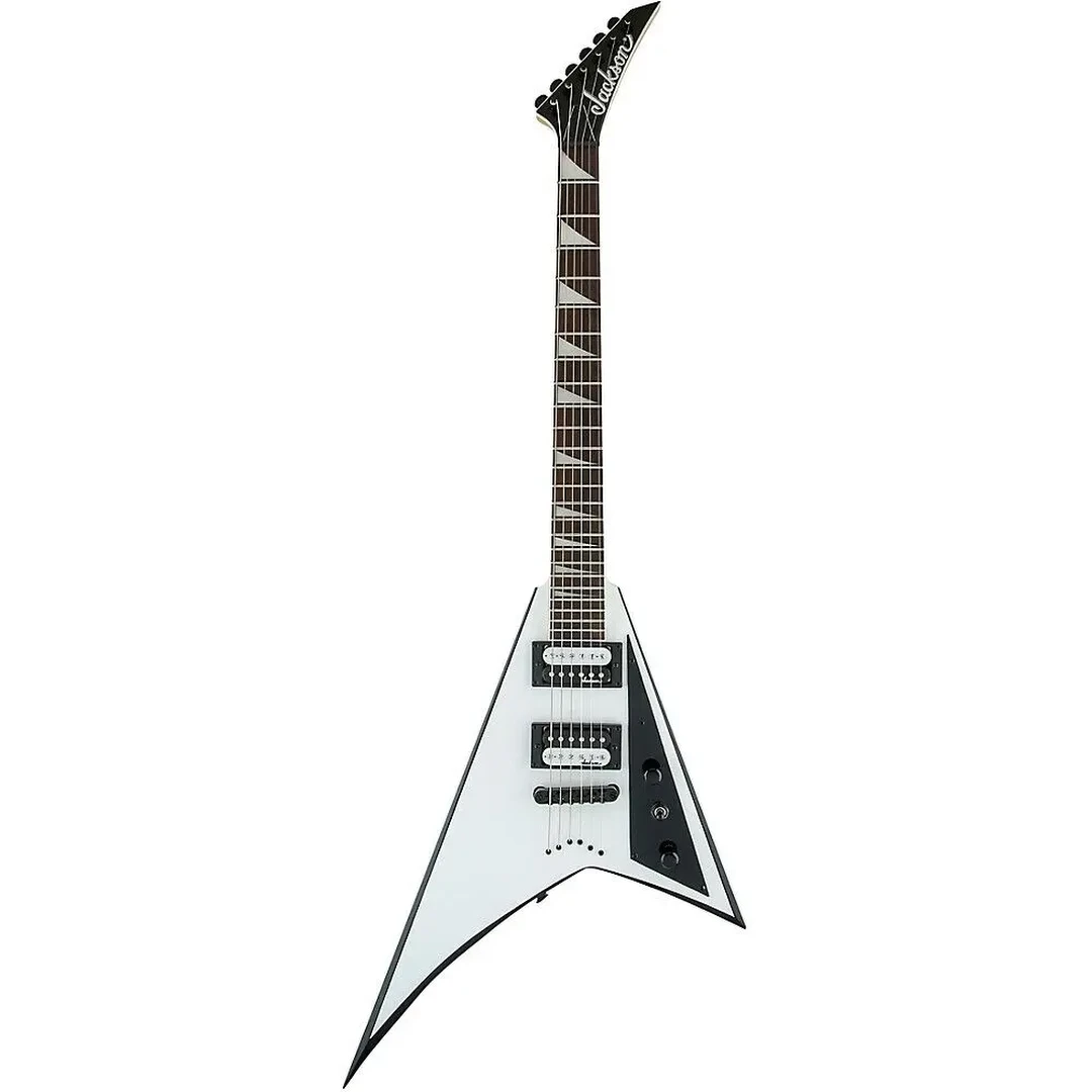 Электрогитара Jackson JS32T Rhoads AM White with Black Bevels