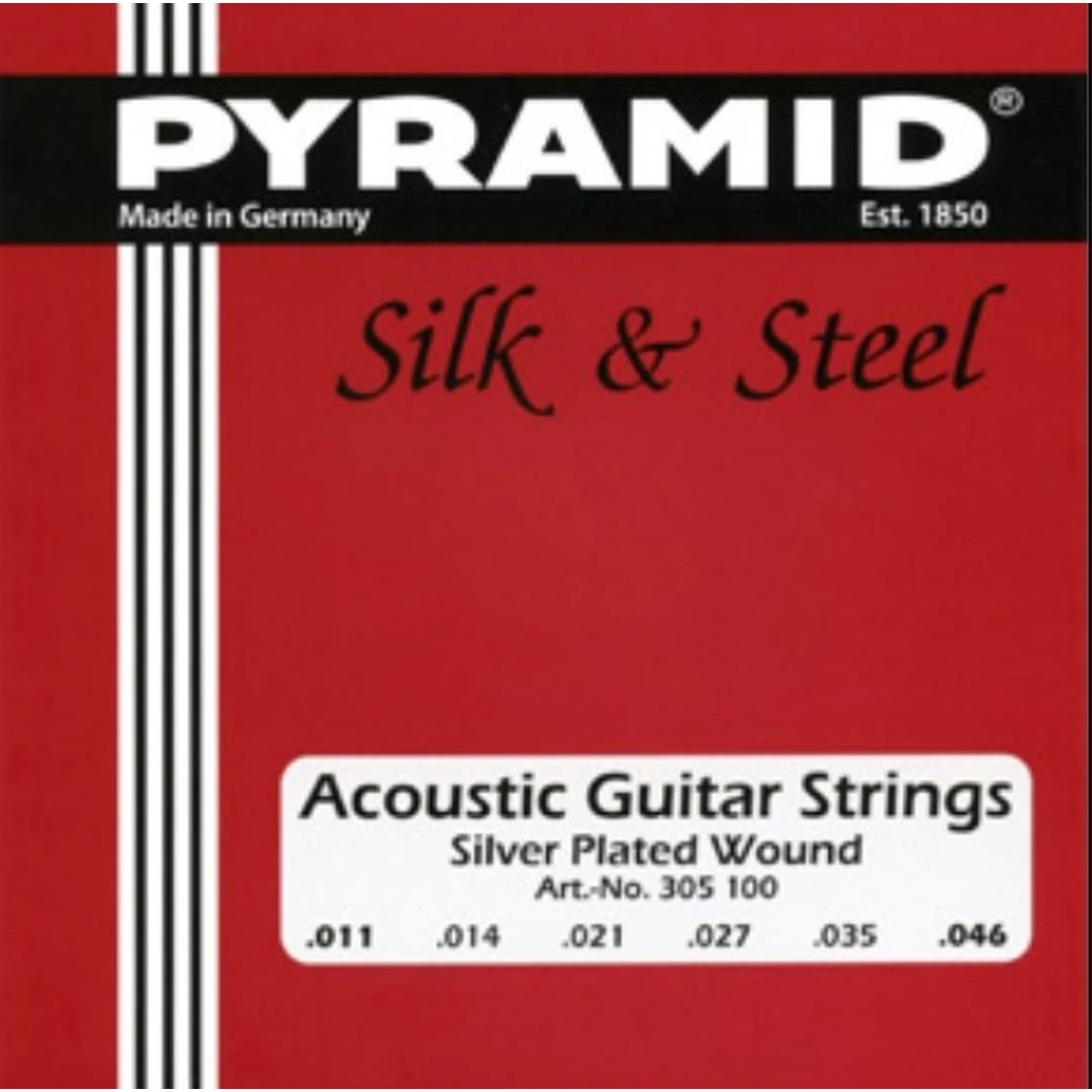 Струны для акустической гитары Pyramid 305100