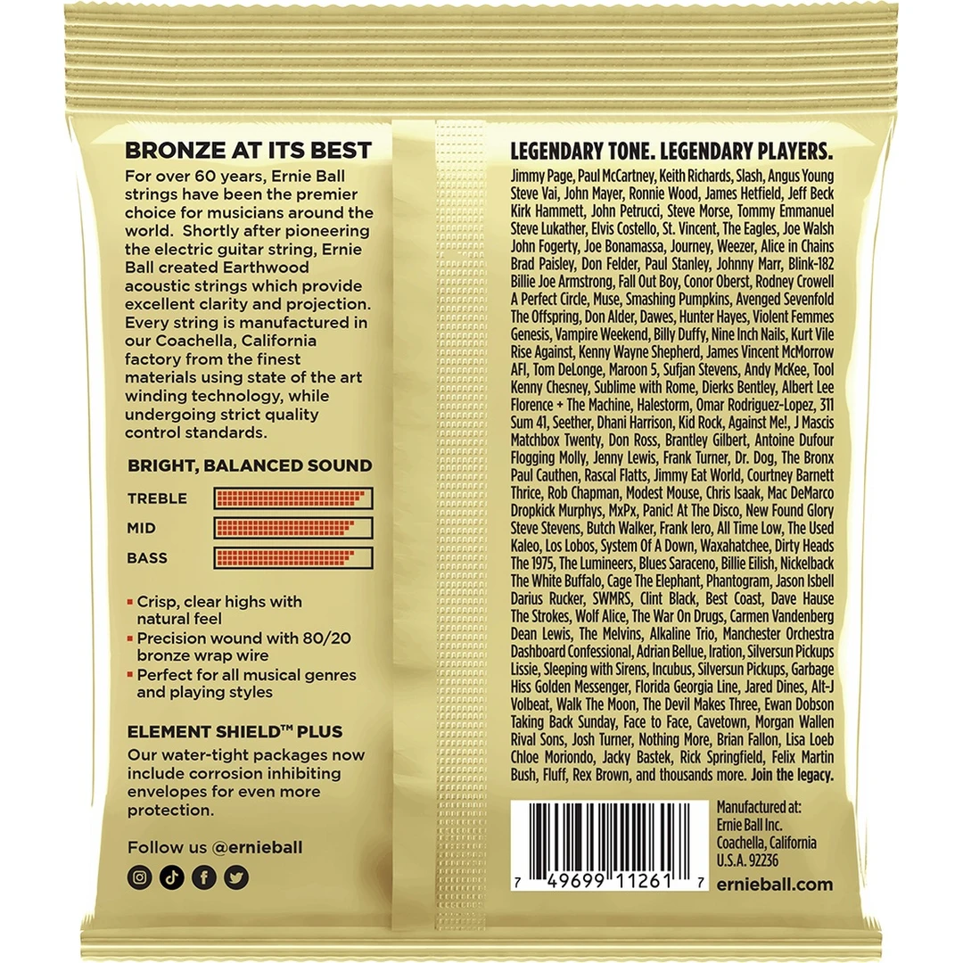 Струны для акустической гитары Ernie Ball 3002 13-56