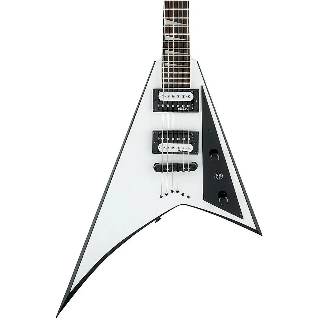 Электрогитара Jackson JS32T Rhoads AM White with Black Bevels