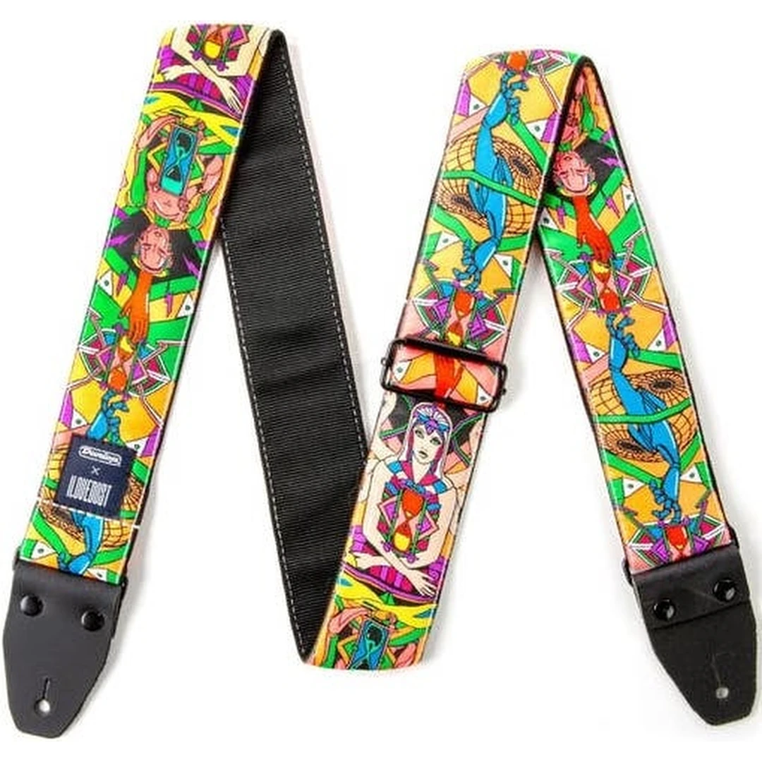 Ремень для гитары Dunlop ILD08 I Love Dust Hourglass